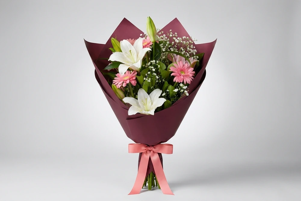 Buquê Doçura Rosa