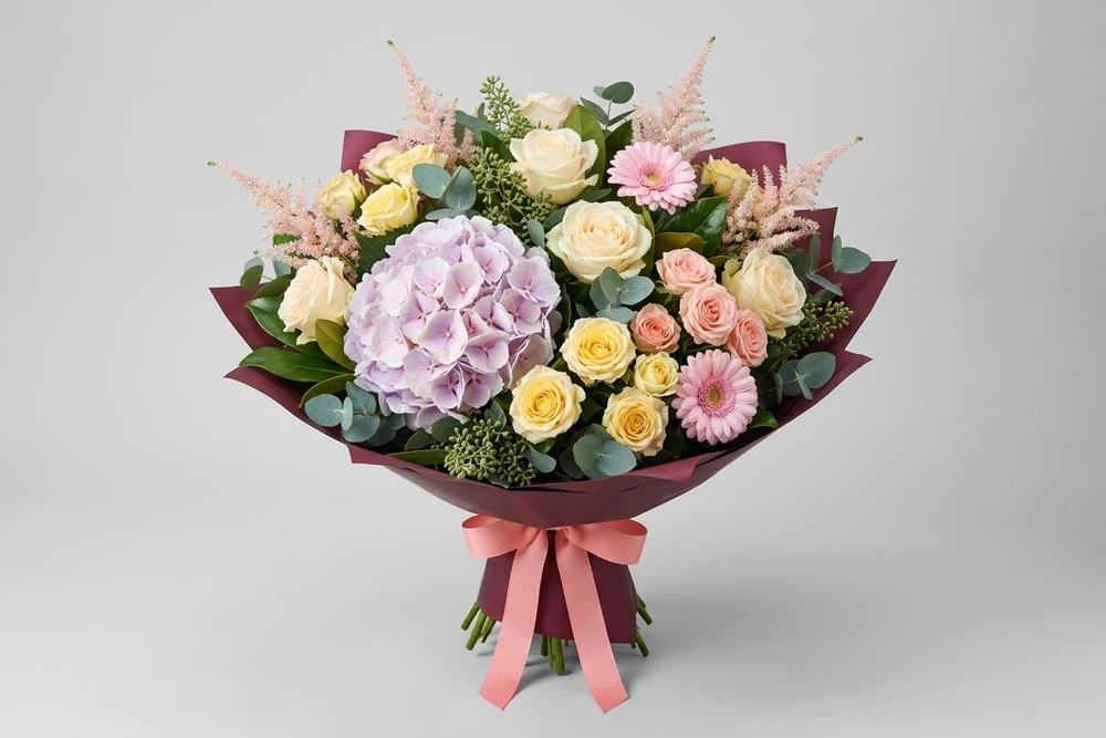 Buquê Luxuoso de Flores Variadas