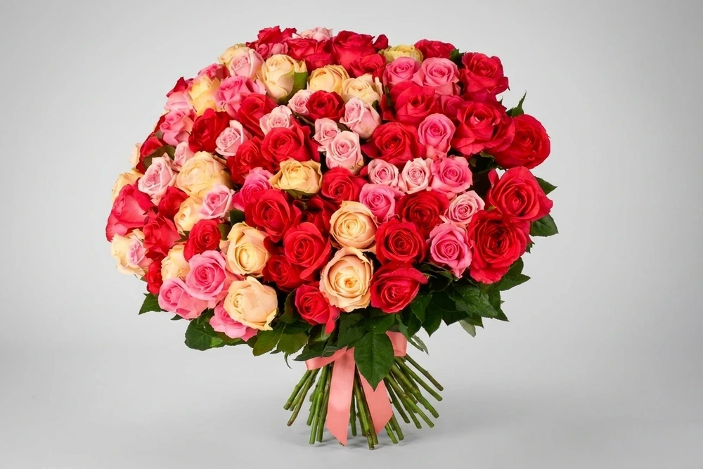 Amor Perfeito (100 Rosas Colombianas)