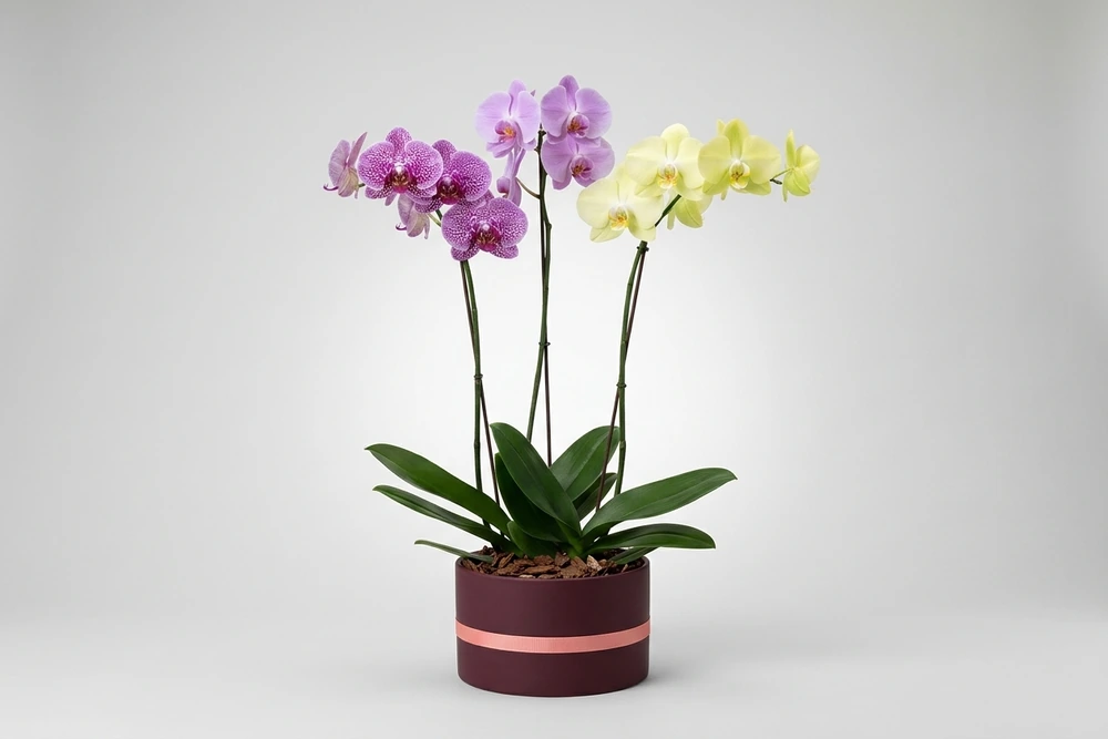 Coleção Três Orquídeas