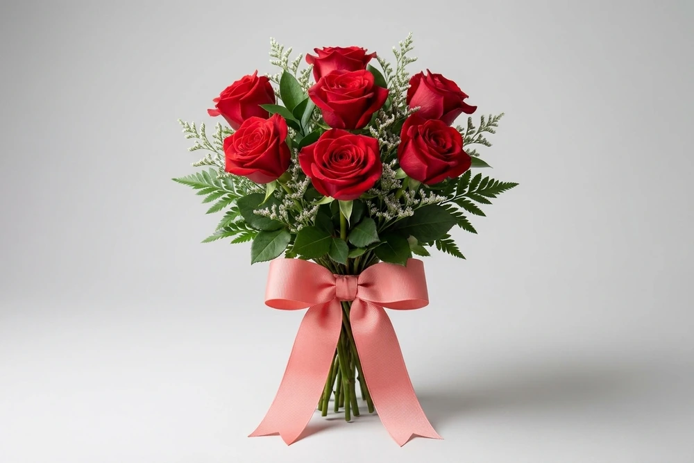 BUQUÊ DE ROSAS NATURAIS COLOMBIANA