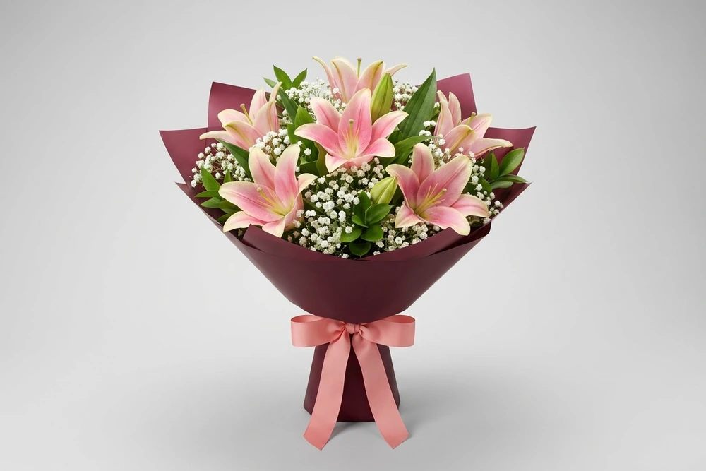 Buquê Encanto Rosa